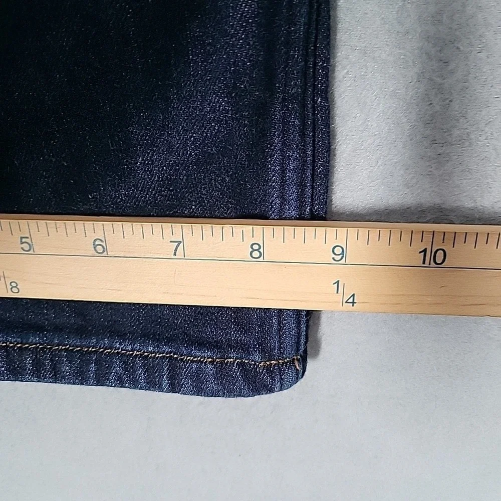 Carhartt Flannel Lined Straight Jeans Women's 16 Regular Blue Plaid Workwear‎